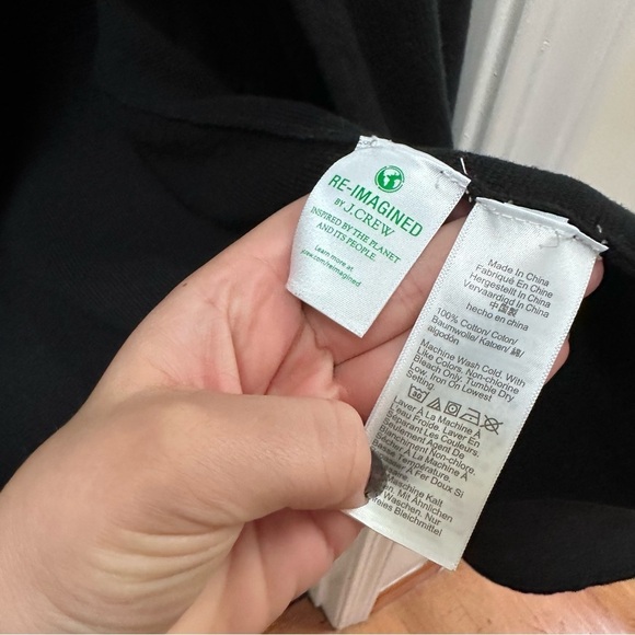 J Crew black Sophie Open front Sweater blazer xxs - Picture 3 of 6